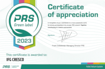 PRS certificate